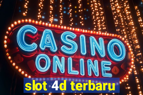 slot 4d terbaru