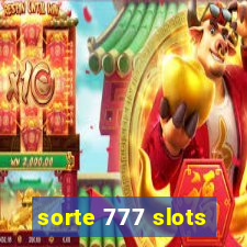 sorte 777 slots