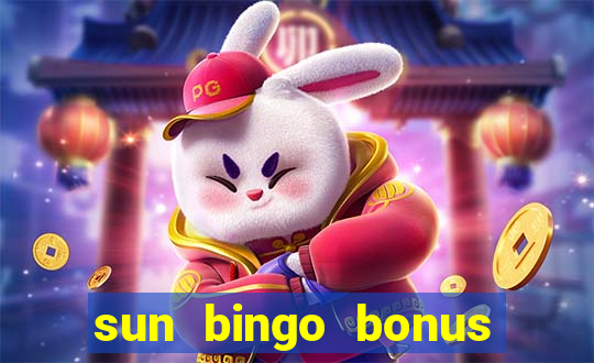 sun bingo bonus codes for existing customers 2020