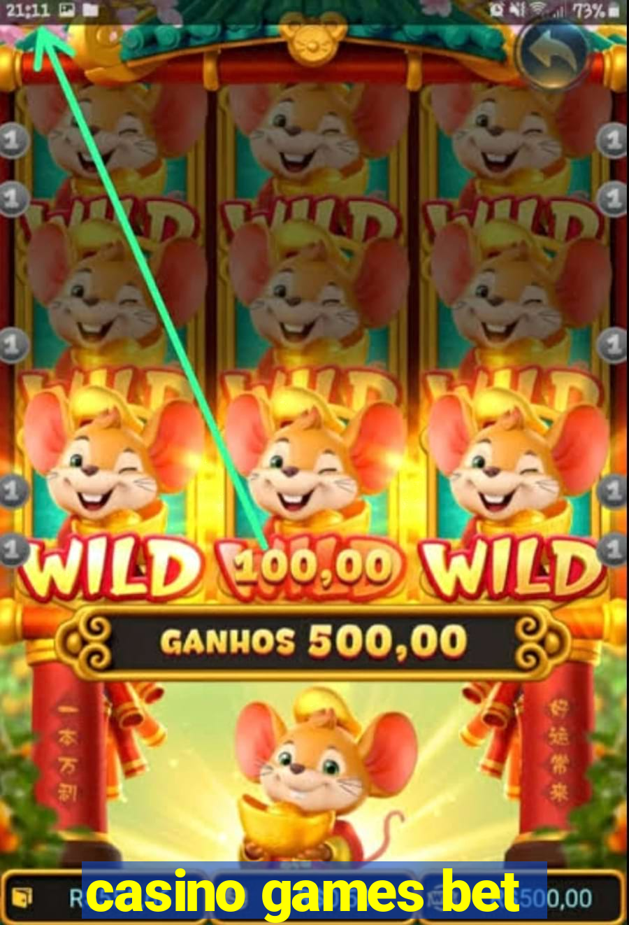 casino games bet