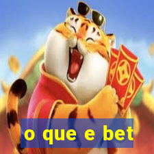 o que e bet