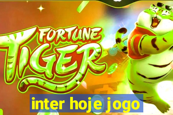 inter hoje jogo