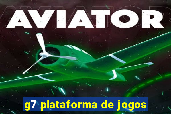 g7 plataforma de jogos