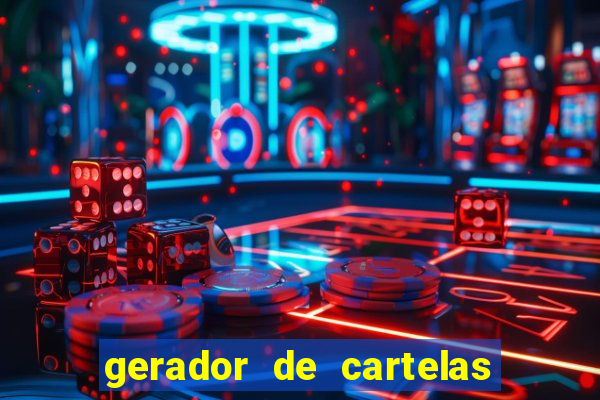 gerador de cartelas de bingo 1 a 99