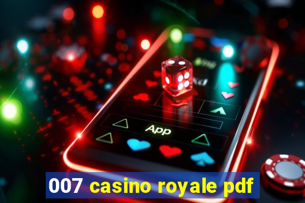 007 casino royale pdf