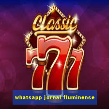 whatsapp jornal fluminense