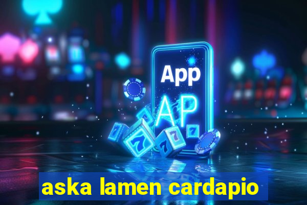 aska lamen cardapio