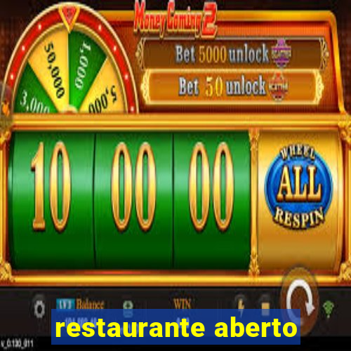 restaurante aberto