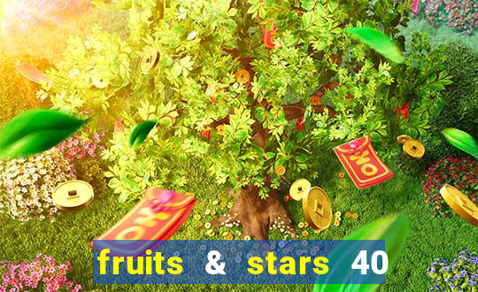 fruits & stars 40 christmas slot