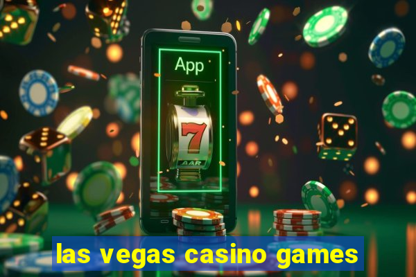 las vegas casino games