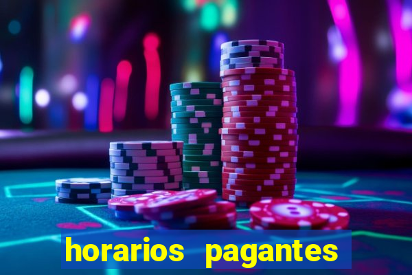 horarios pagantes fortune tiger madrugada