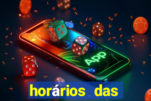 horários das plataformas de jogos