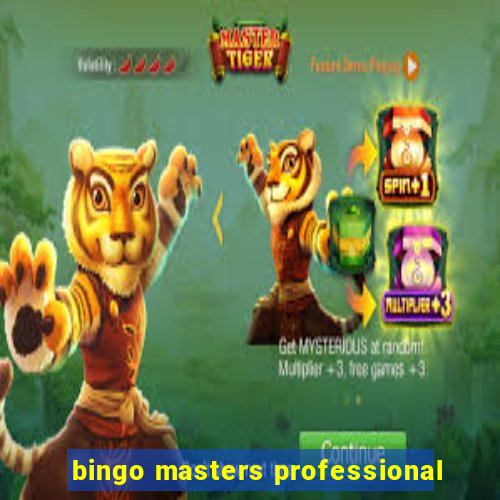 bingo masters professional