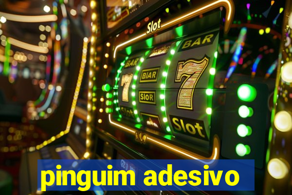 pinguim adesivo