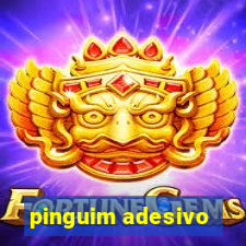 pinguim adesivo