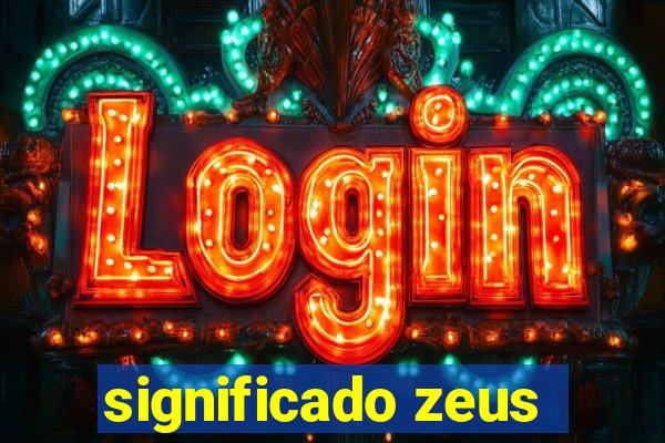 significado zeus