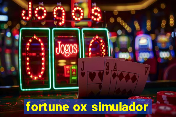 fortune ox simulador