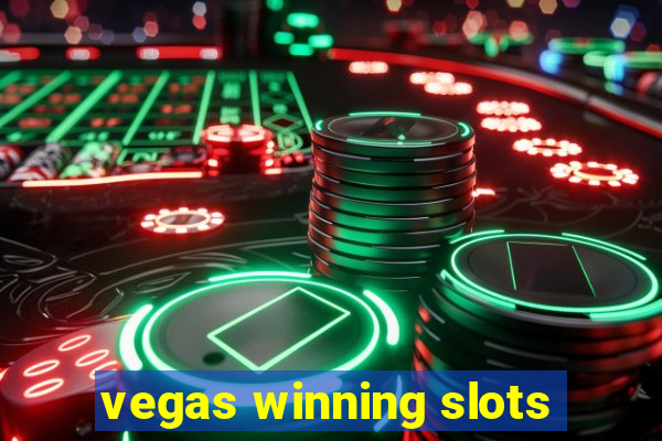 vegas winning slots