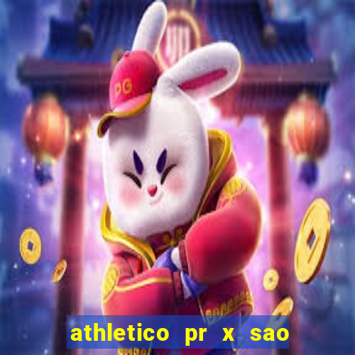 athletico pr x sao paulo palpite