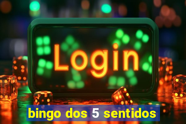 bingo dos 5 sentidos