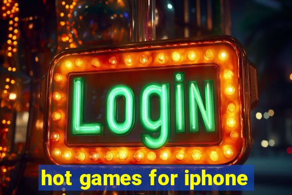 hot games for iphone