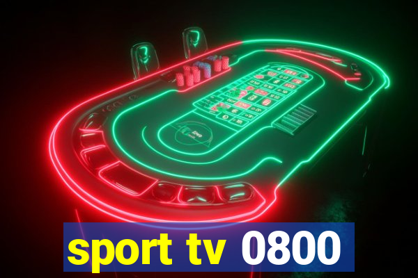 sport tv 0800