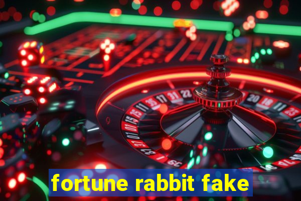 fortune rabbit fake