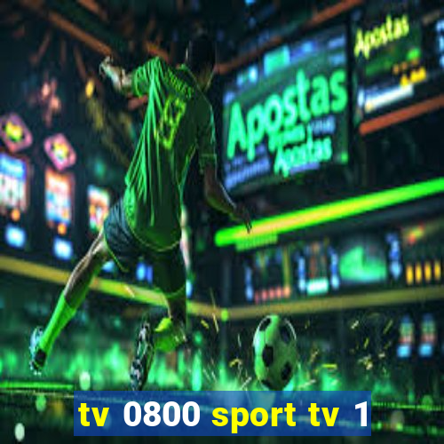 tv 0800 sport tv 1