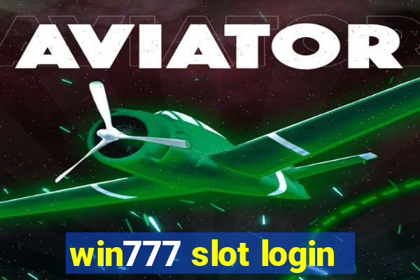 win777 slot login