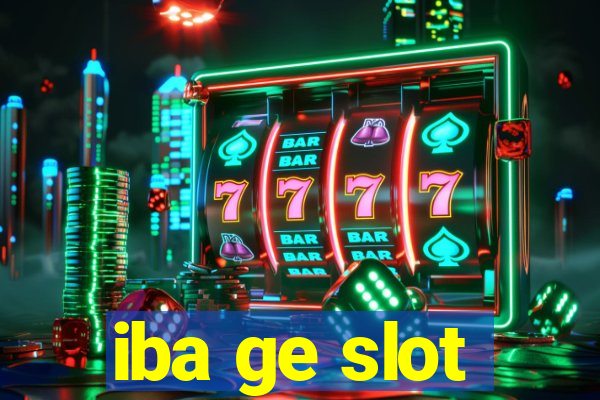 iba ge slot