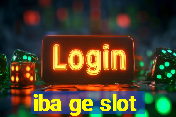 iba ge slot