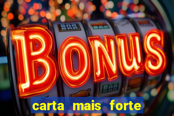 carta mais forte do poker