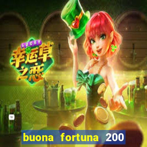 buona fortuna 200 fios casal