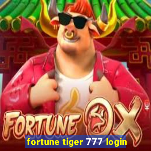 fortune tiger 777 login