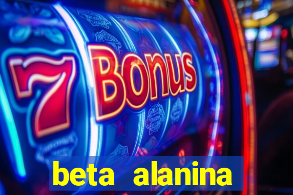 beta alanina aumenta a pressao