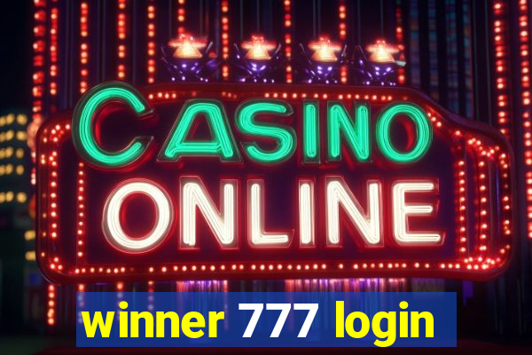 winner 777 login