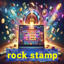 rock stamp