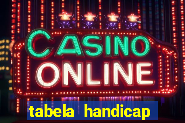 tabela handicap asiatico escanteios