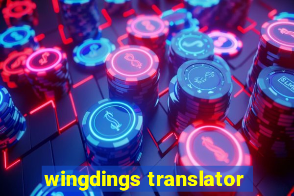 wingdings translator