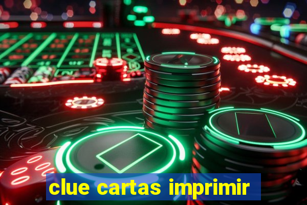 clue cartas imprimir