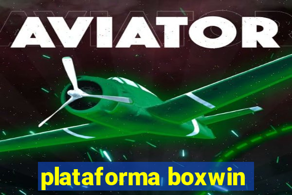 plataforma boxwin