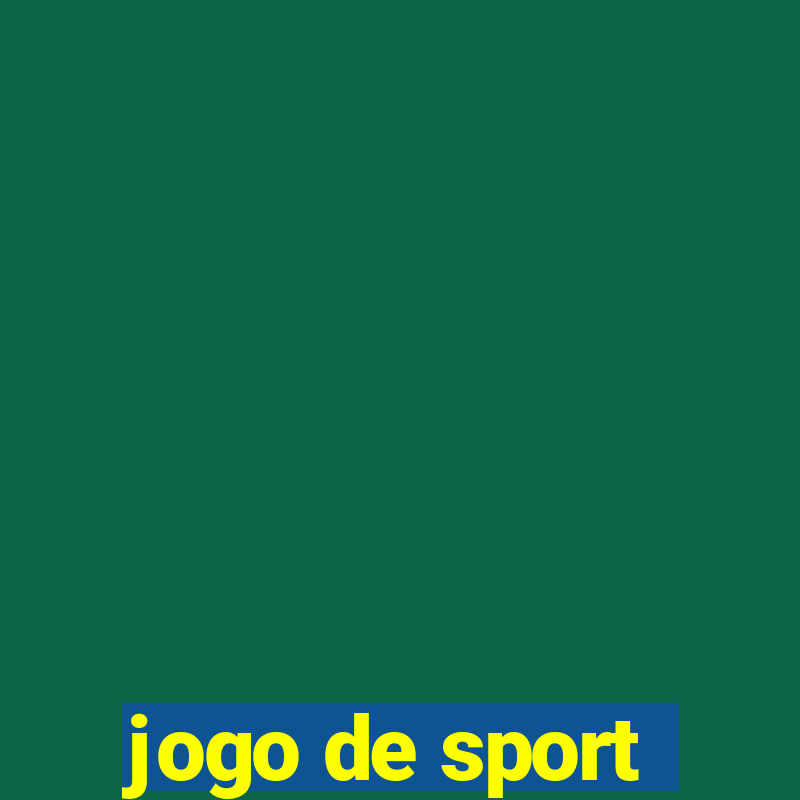 jogo de sport