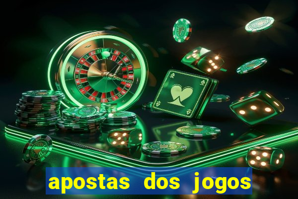 apostas dos jogos de hoje