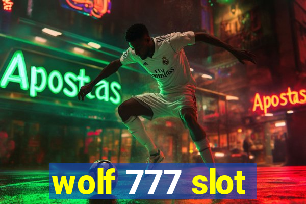 wolf 777 slot