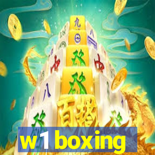 w1 boxing