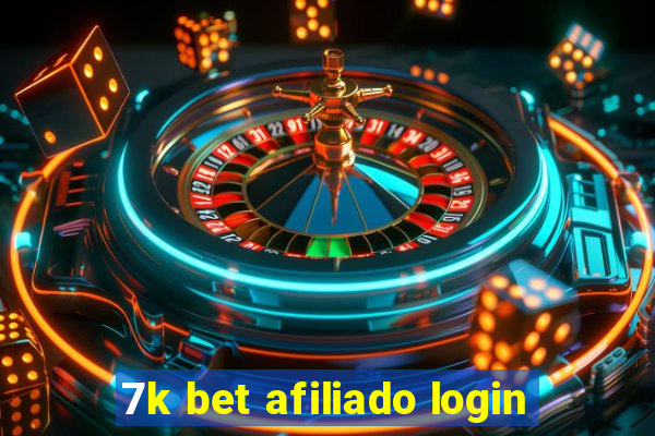 7k bet afiliado login