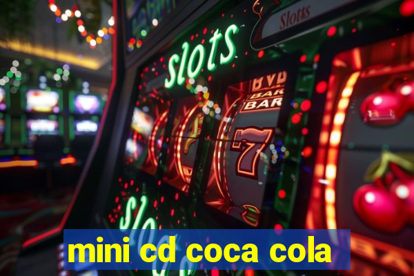 mini cd coca cola