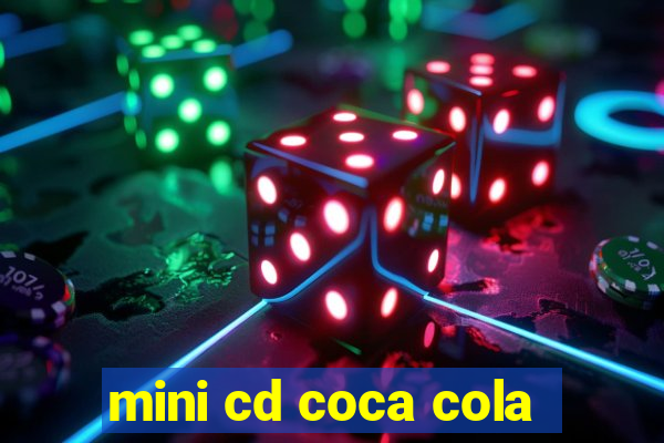 mini cd coca cola