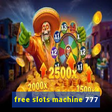 free slots machine 777