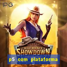 p5 com plataforma de jogos